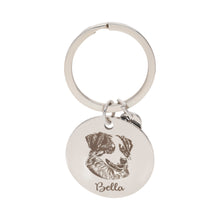 Llavero personalizado acero inoxidable