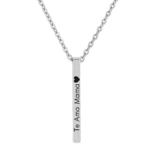 Collar de barrita con grabado láser