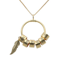 Collar estilo atrapasueños nombres