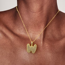 Letra tipo teni con cadena