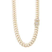 Cadena estilo cubano lisa