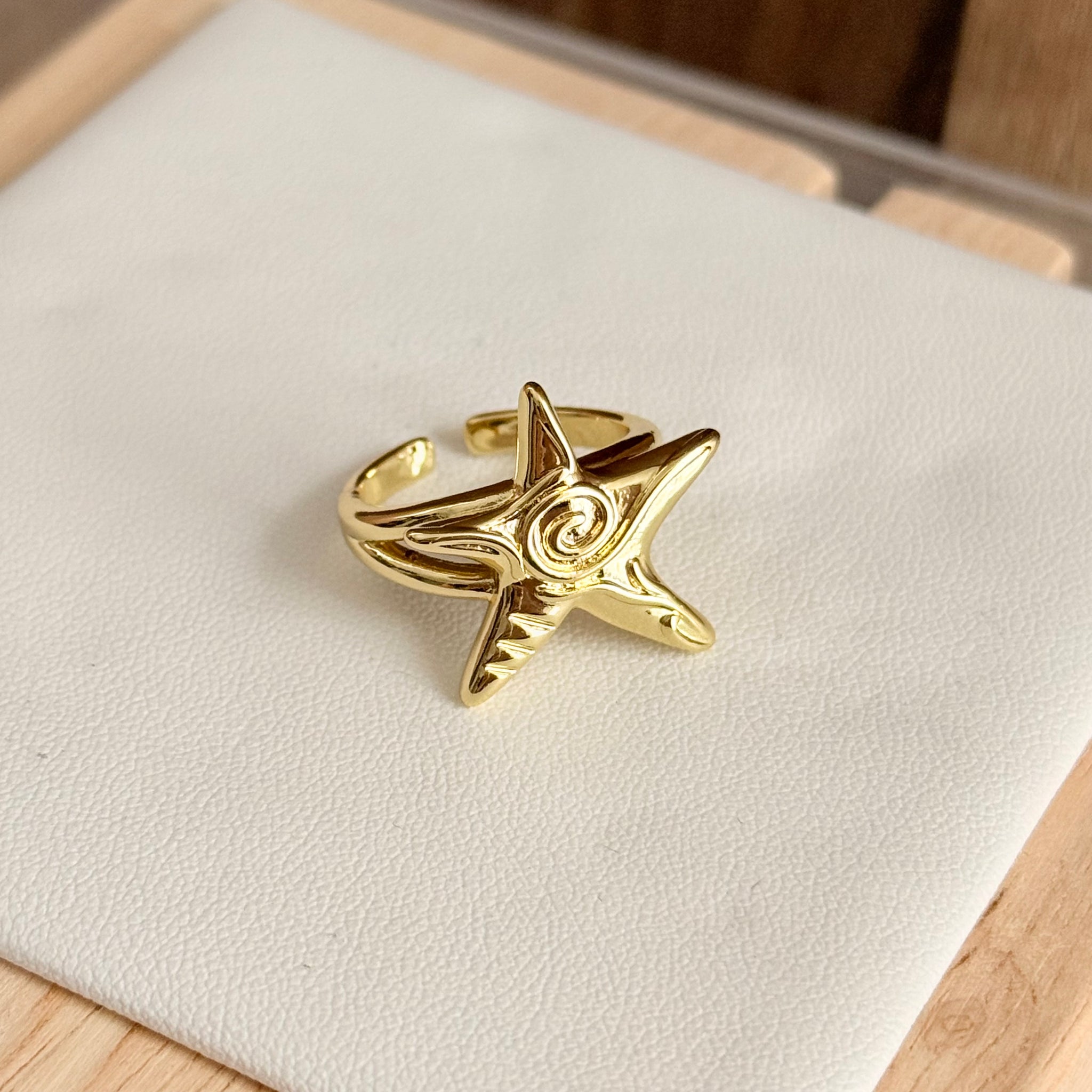 Anillo estrella Mar