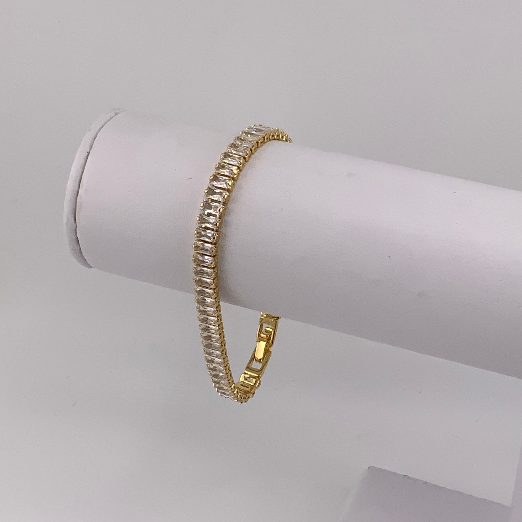 Pulsera Baguette 4mm