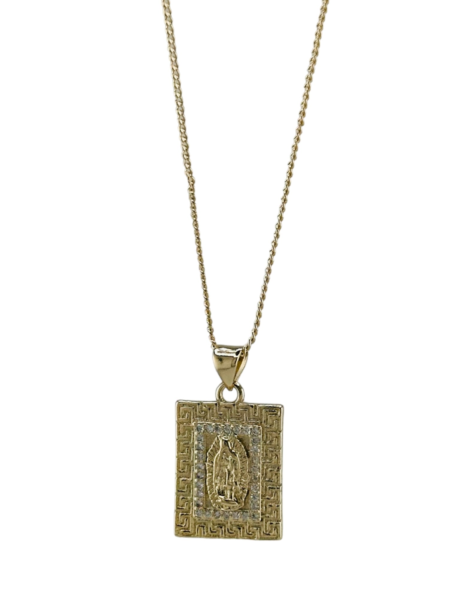 Collar de virgen cuadrada