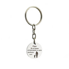 Llavero personalizado acero inoxidable