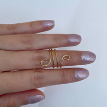 Anillo midi espiral