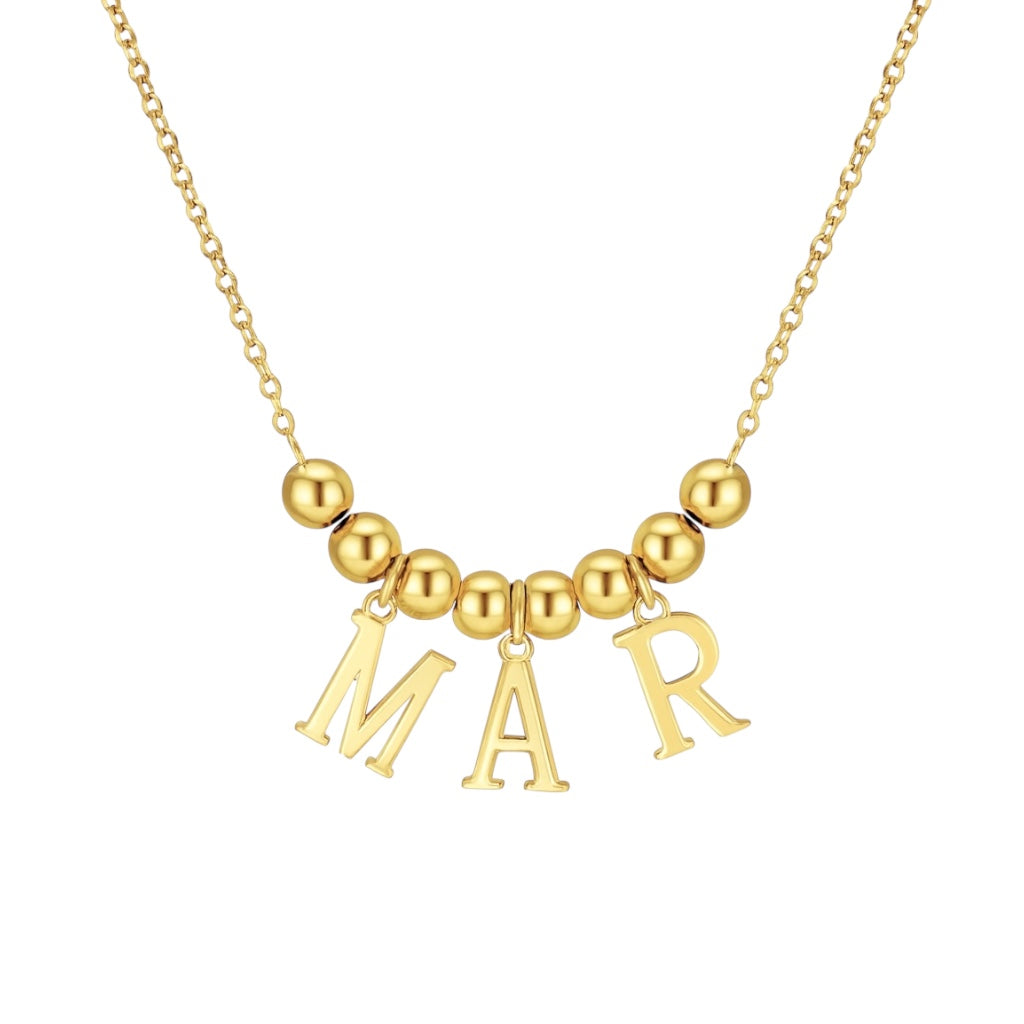 Nombre personalizado letra chica estilo Times