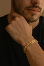 Pulso cubano doble barbado petatillo 9mm con boche de caja