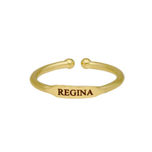 Anillo personalizado