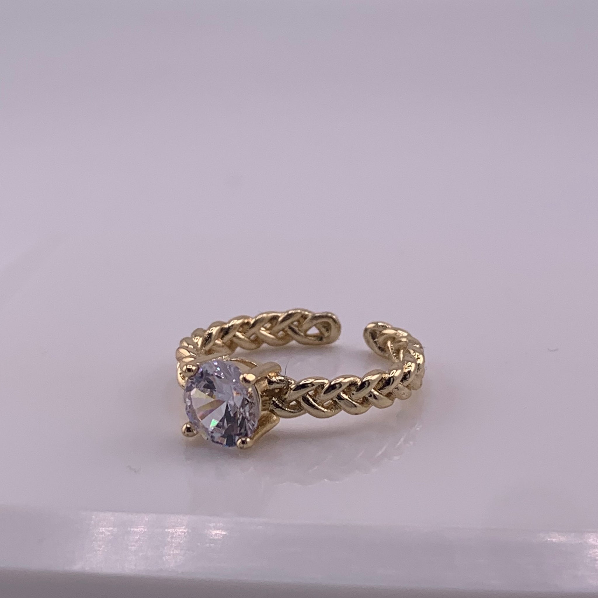 Anillo Piedra redonda