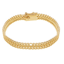 Pulso cubano doble barbado petatillo 7mm con boche de caja