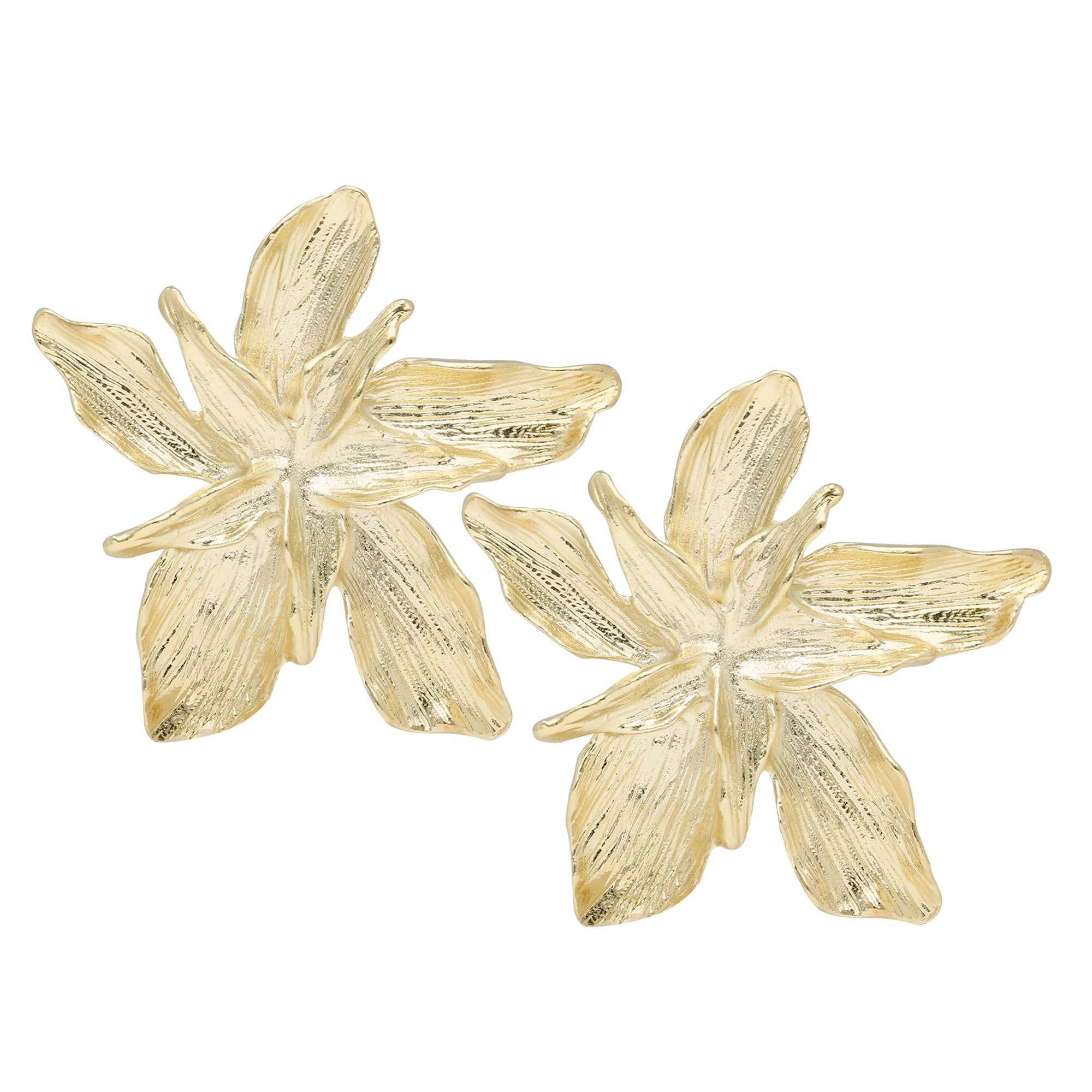 Arete flor grande