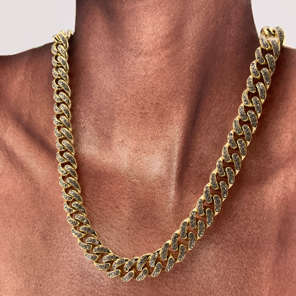 Collares Y Colgantes De Piedra De Tenis Para Hombre