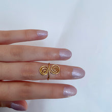 Anillo midi círculos