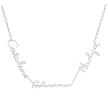 Colla con nombre personalizado cursiva