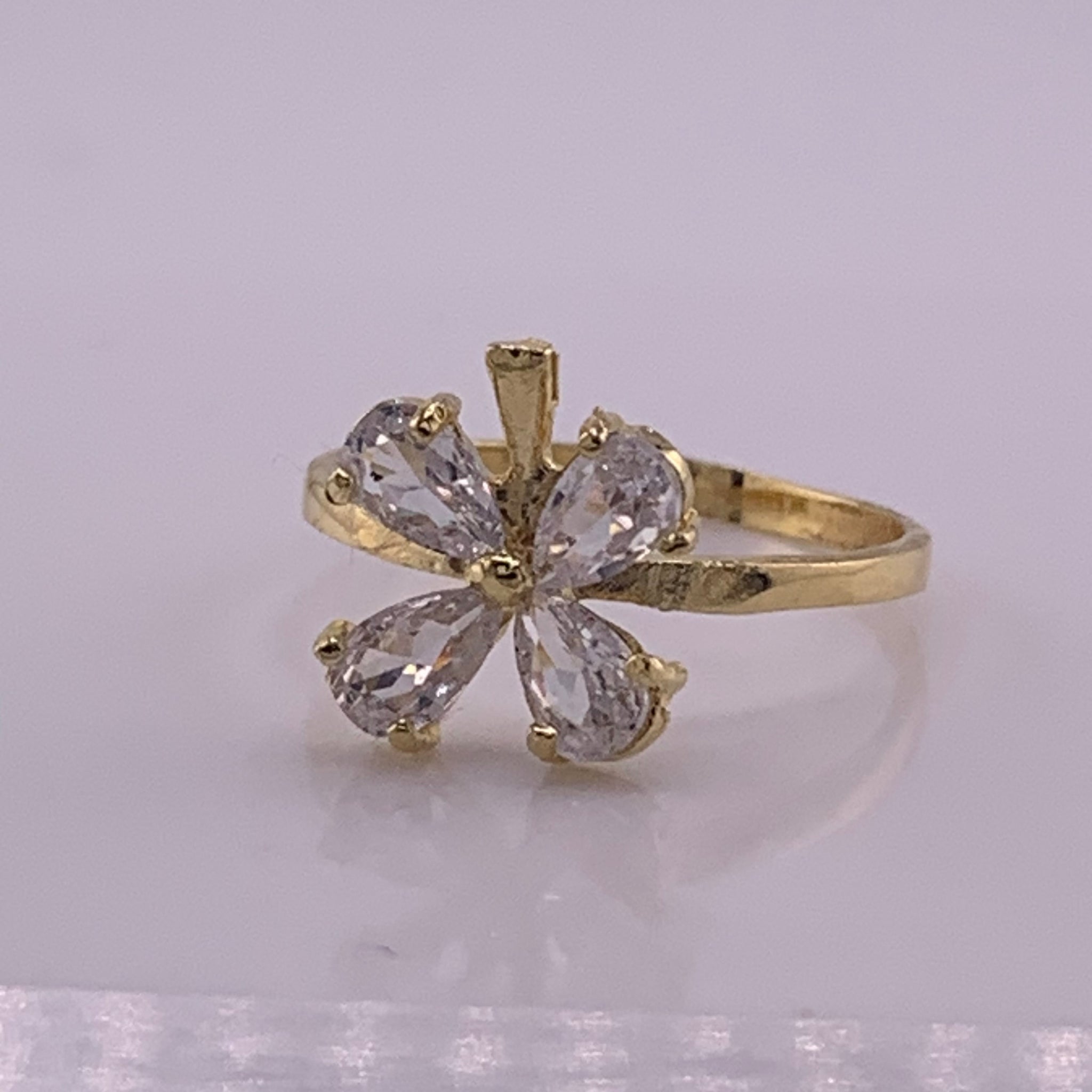 Anillo Flor Fino