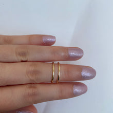Anillo midi lineal