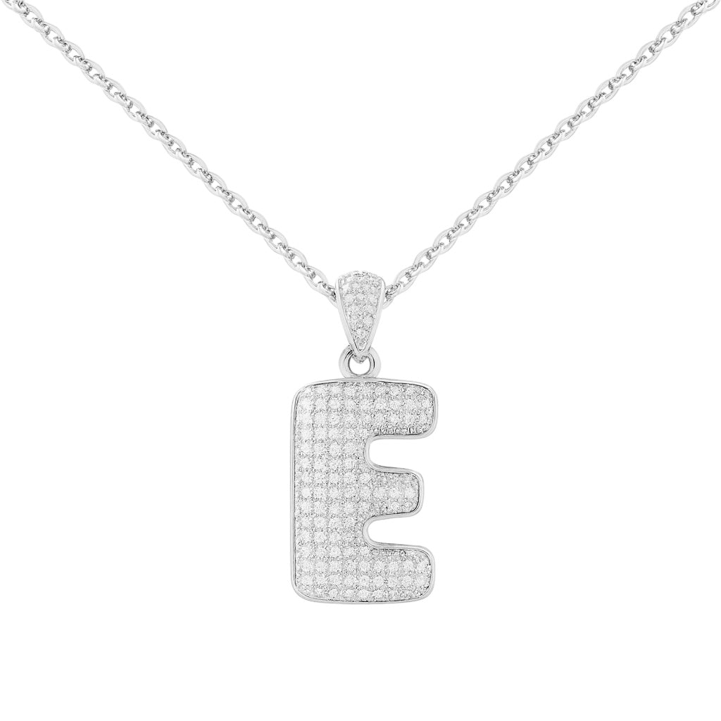 Letra tipo teni con cadena