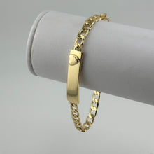 Esclava barbada 6mm corazón