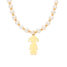 Collar Perla con niñ@s