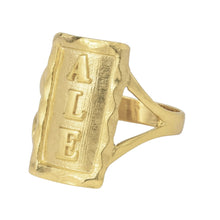 Anillo con nombre personalizado