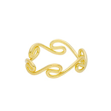 Anillo midi curva
