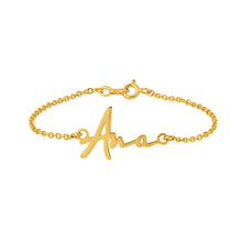 Pulsera con nombre