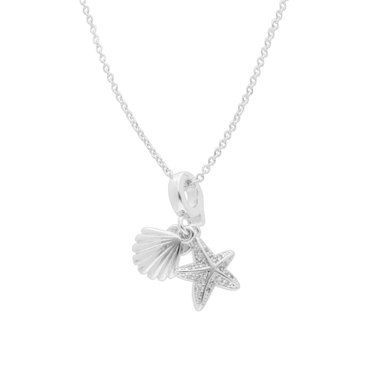 Collar Mar plateado