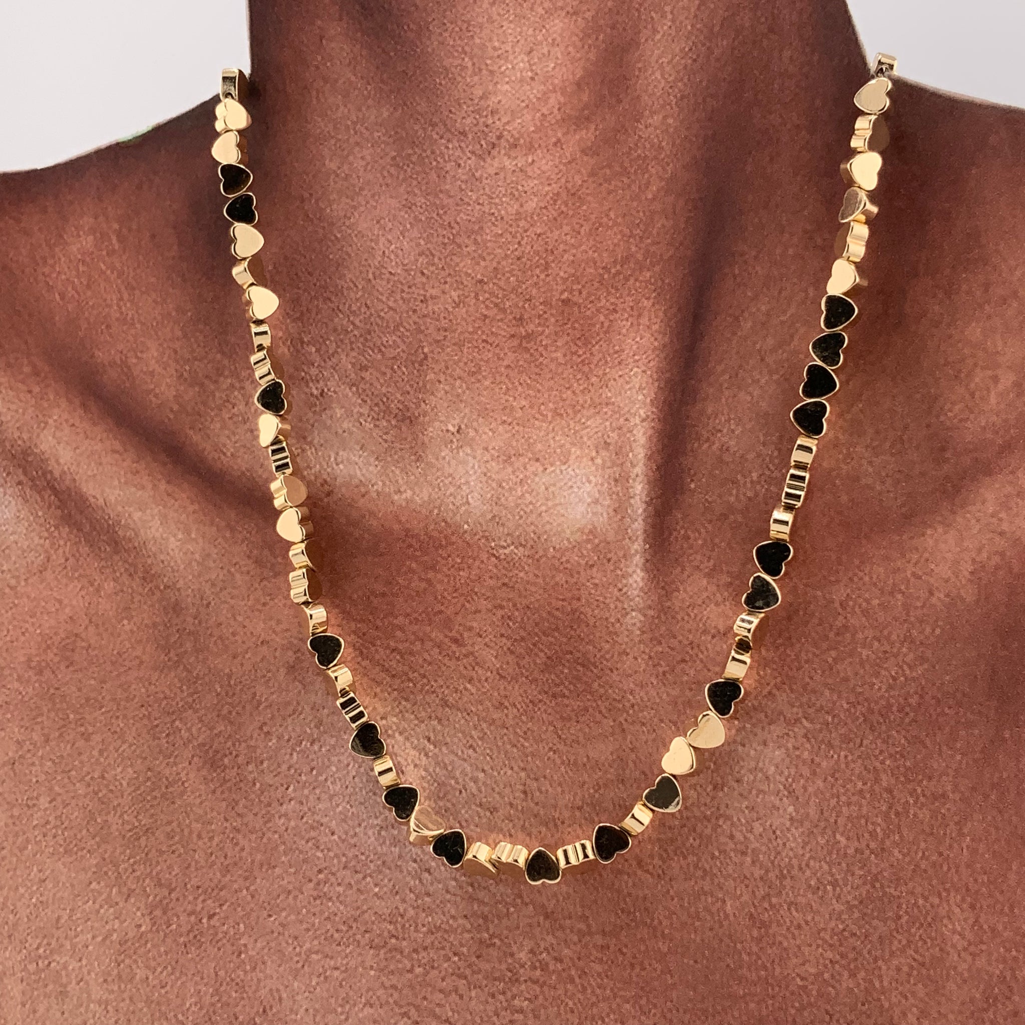 Collar Corazones