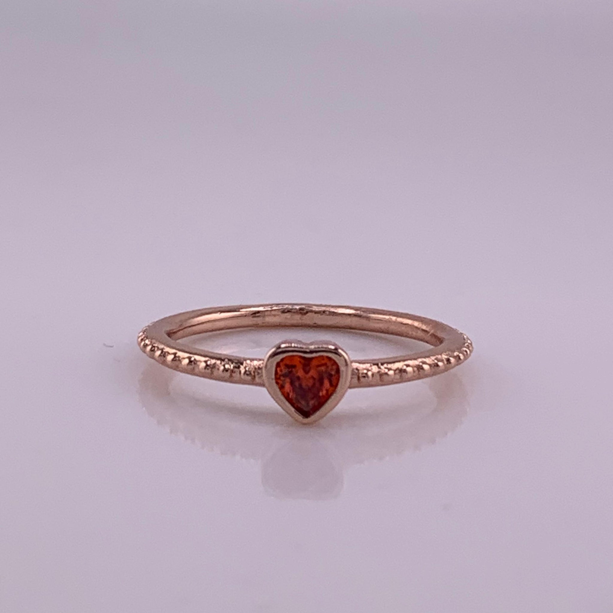 Anillo Rose corazon