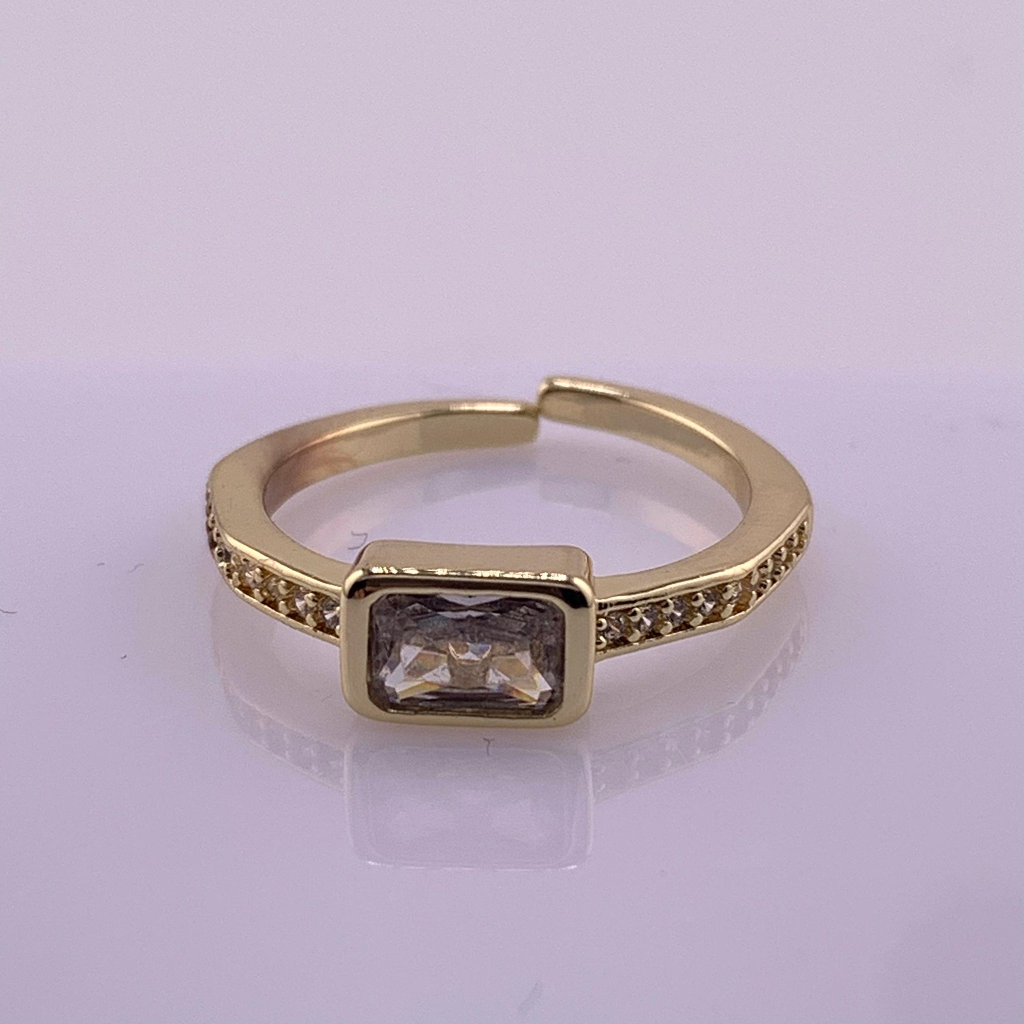 Anillo Piedra Cuadrada