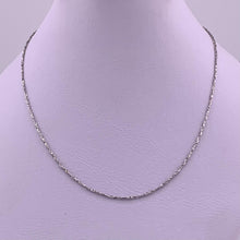 Cadena Cardano Plateada