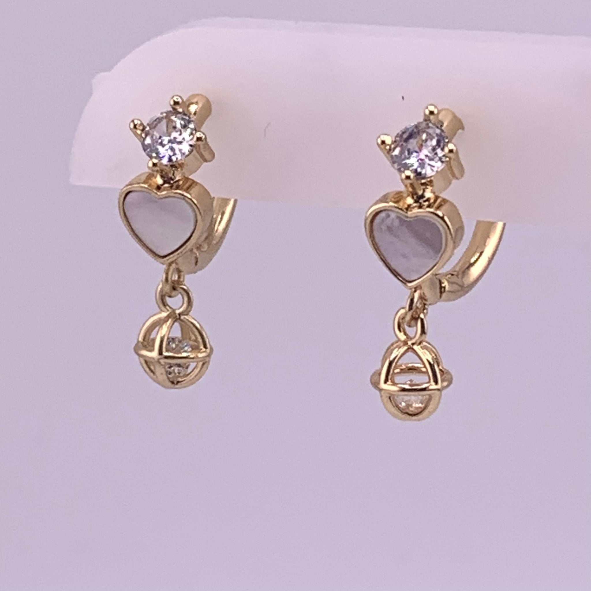 Aretes Corazon