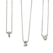 Collar con letra globo mini