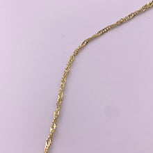 Cadena de aguja ajustable torsal estilo Singapur