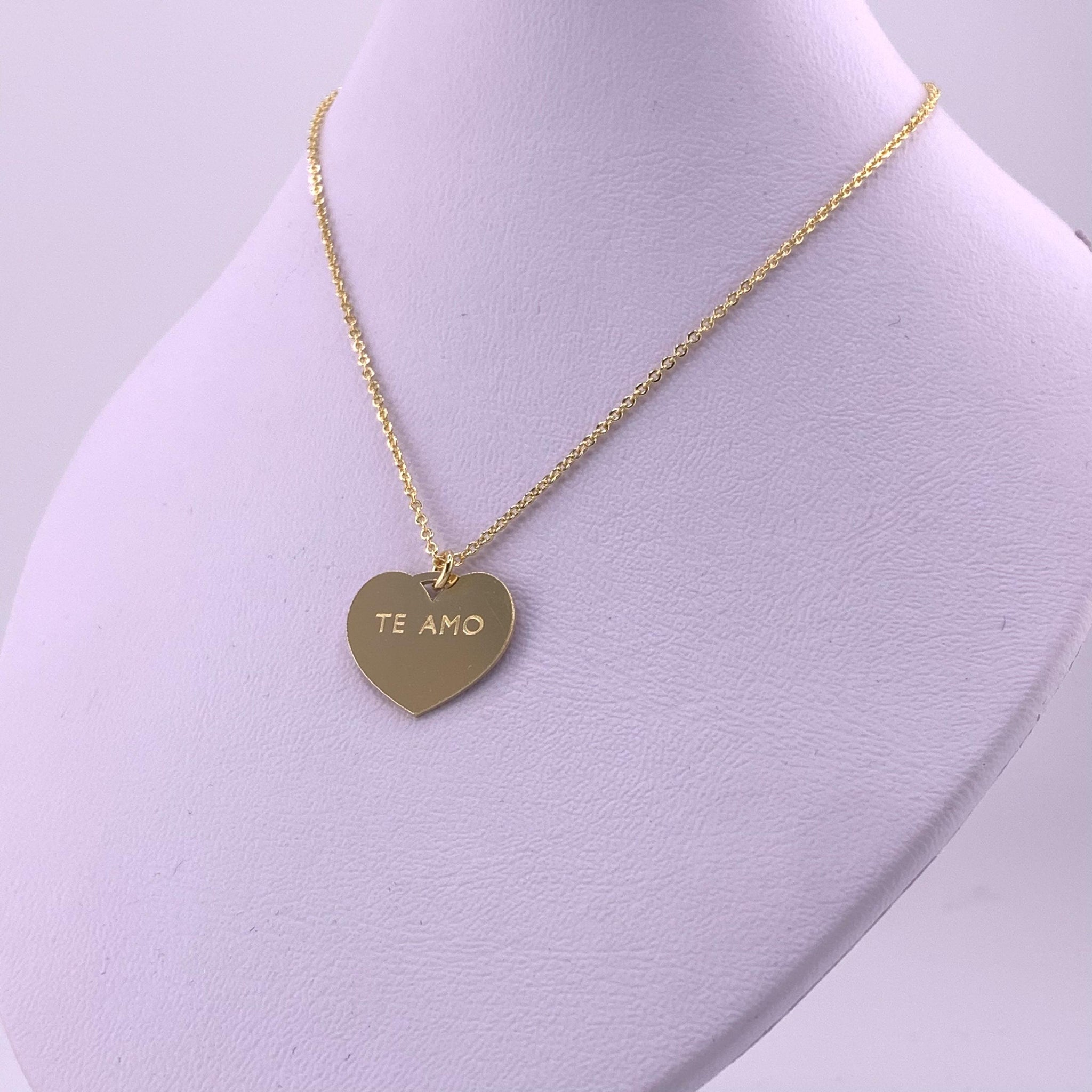 Collar "Te amo"