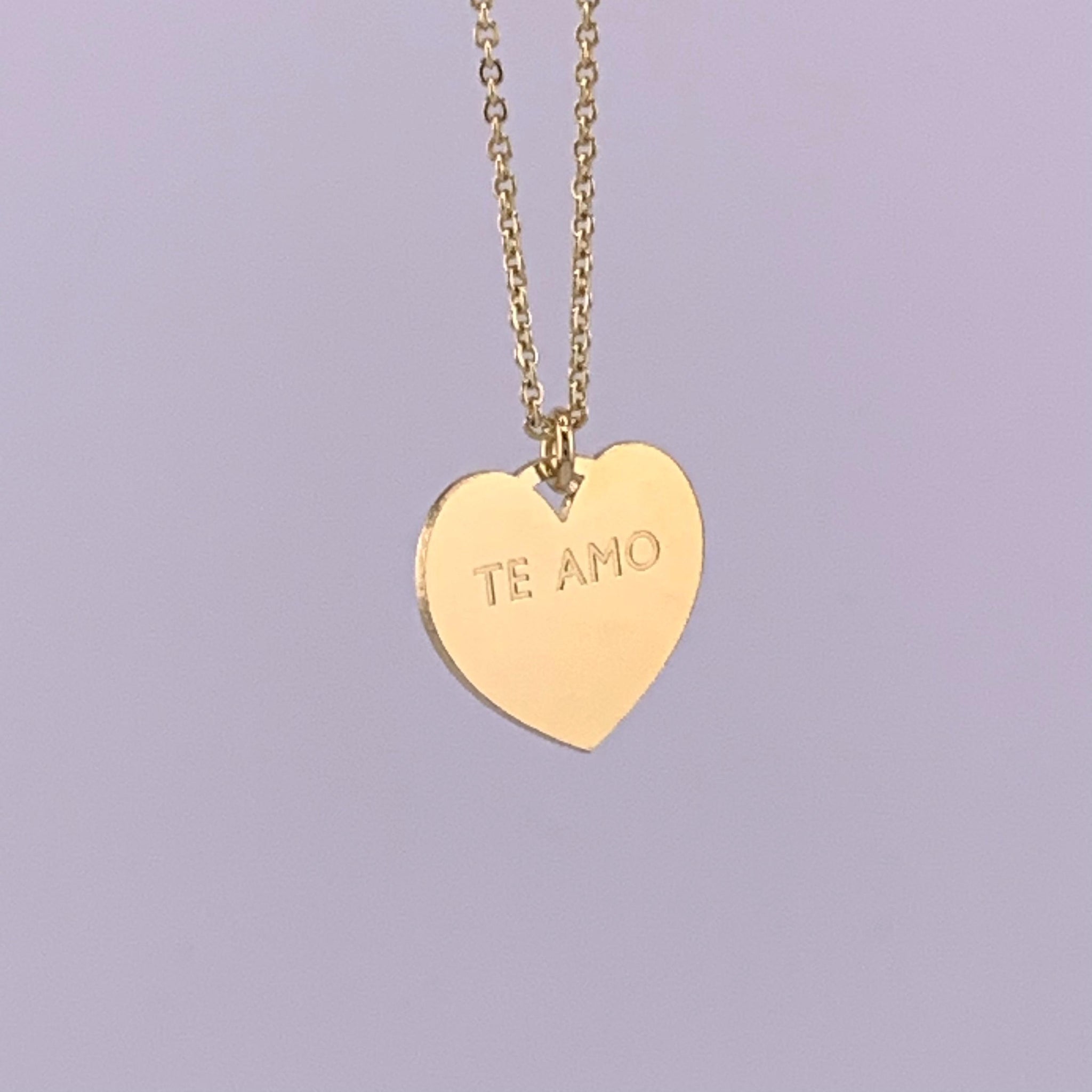 Collar "Te amo"