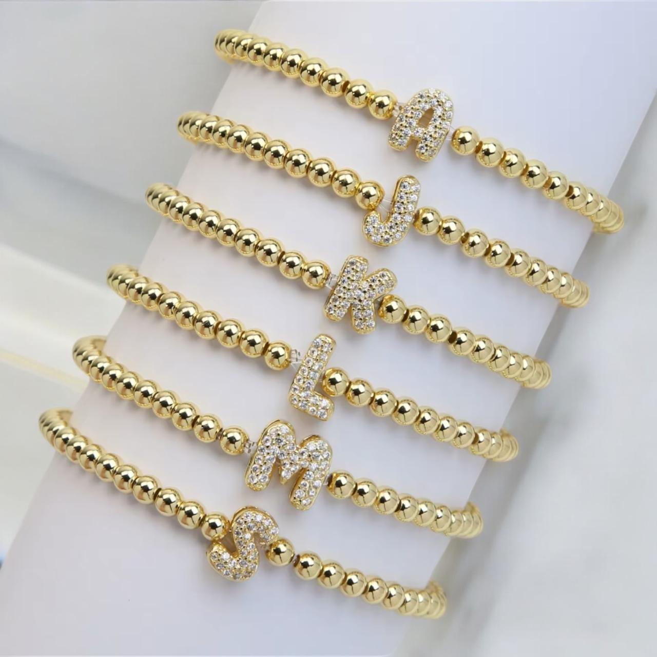 Pulsera Inicial Zirconia