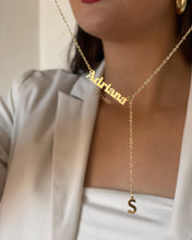 Collar con nombre personalizado con letra