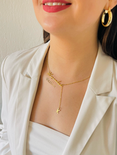 Collar con nombre personalizado con letra