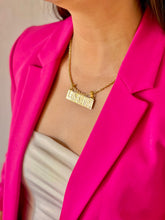 Placa con nombre personalizado