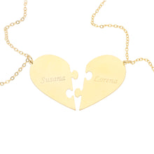 Corazones con nombres